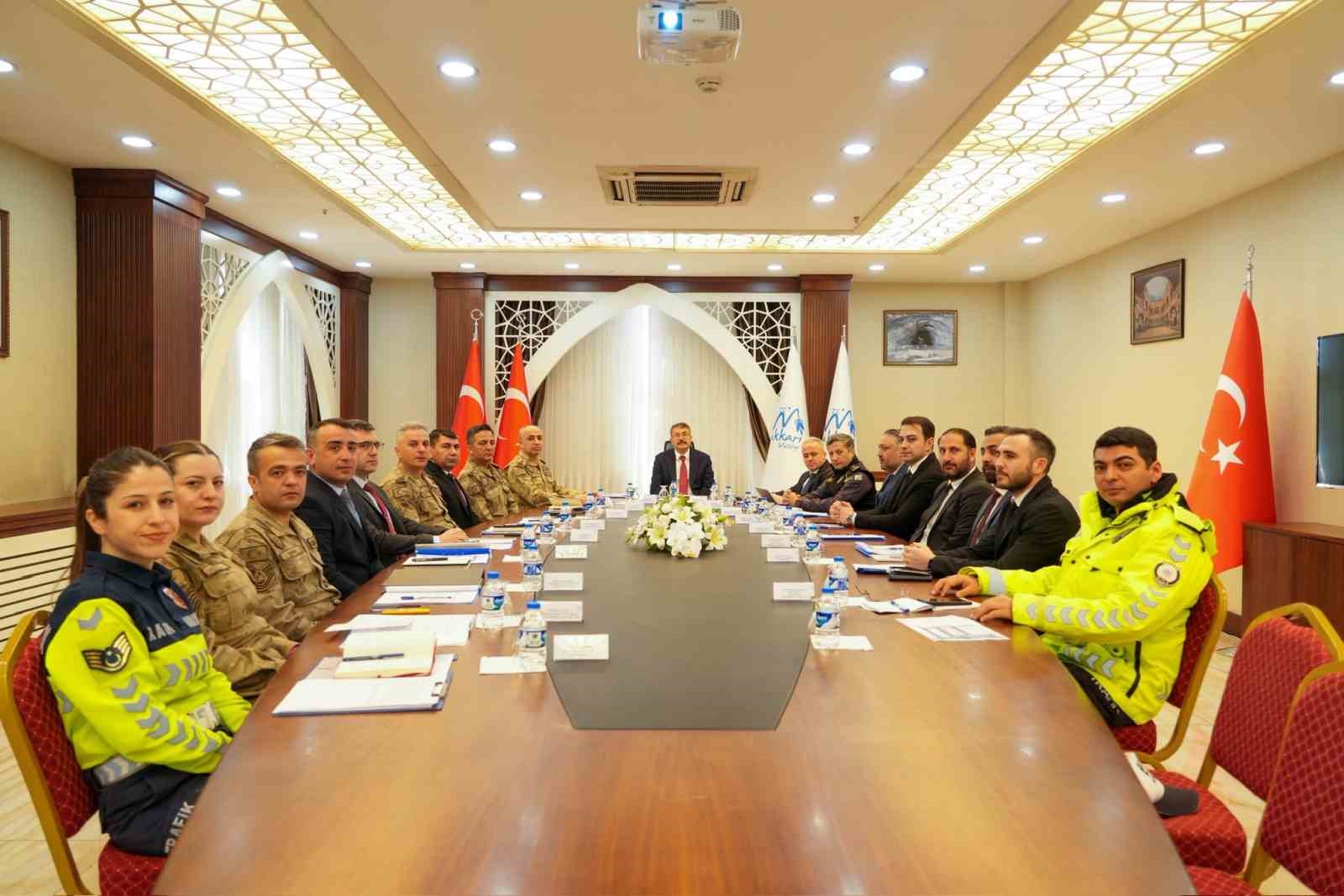 Hakkari’de Suç Oranları Düşüşte