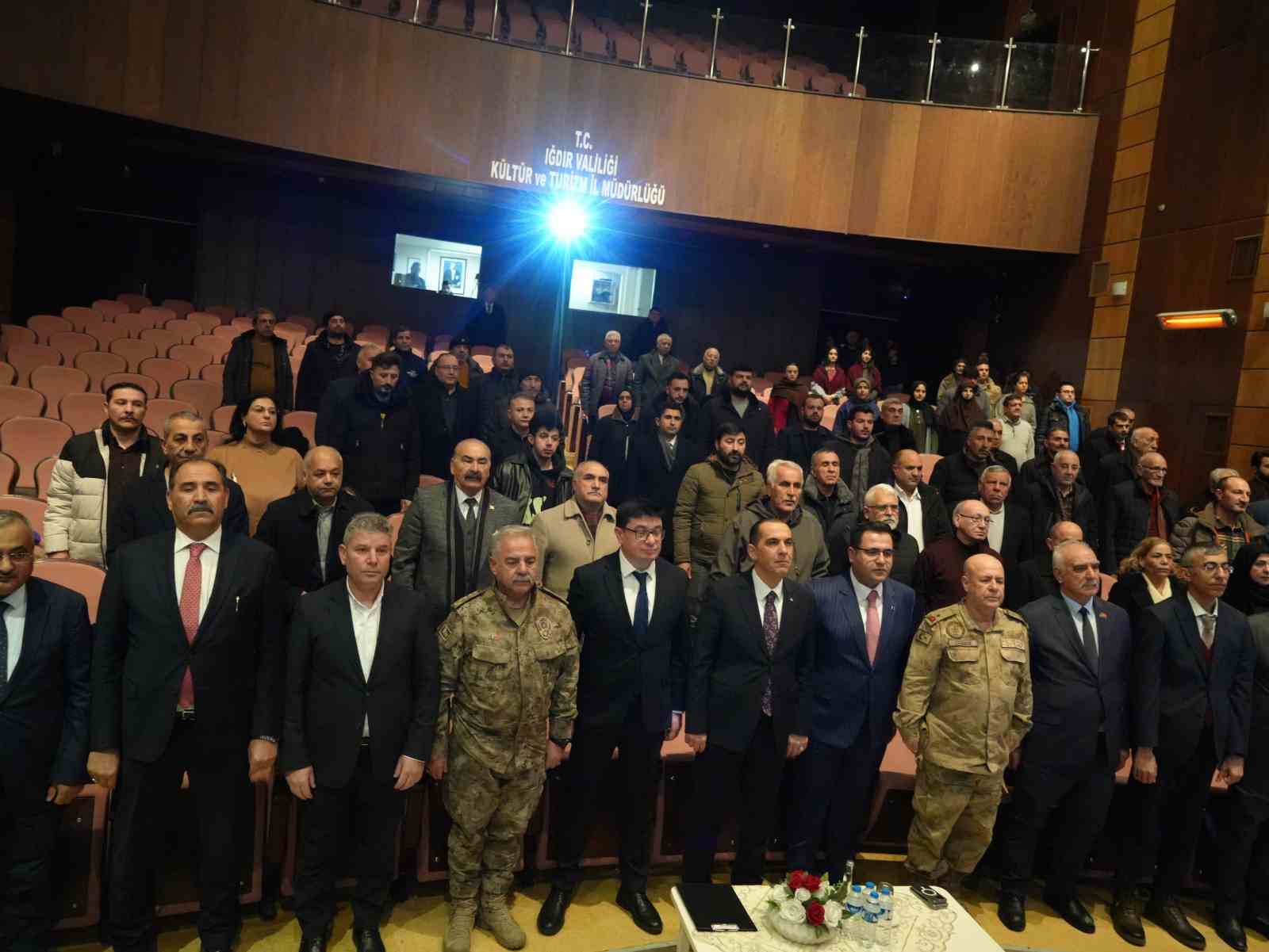 “Kanlı Ocak Şehitleri” Iğdır’da Anıldı