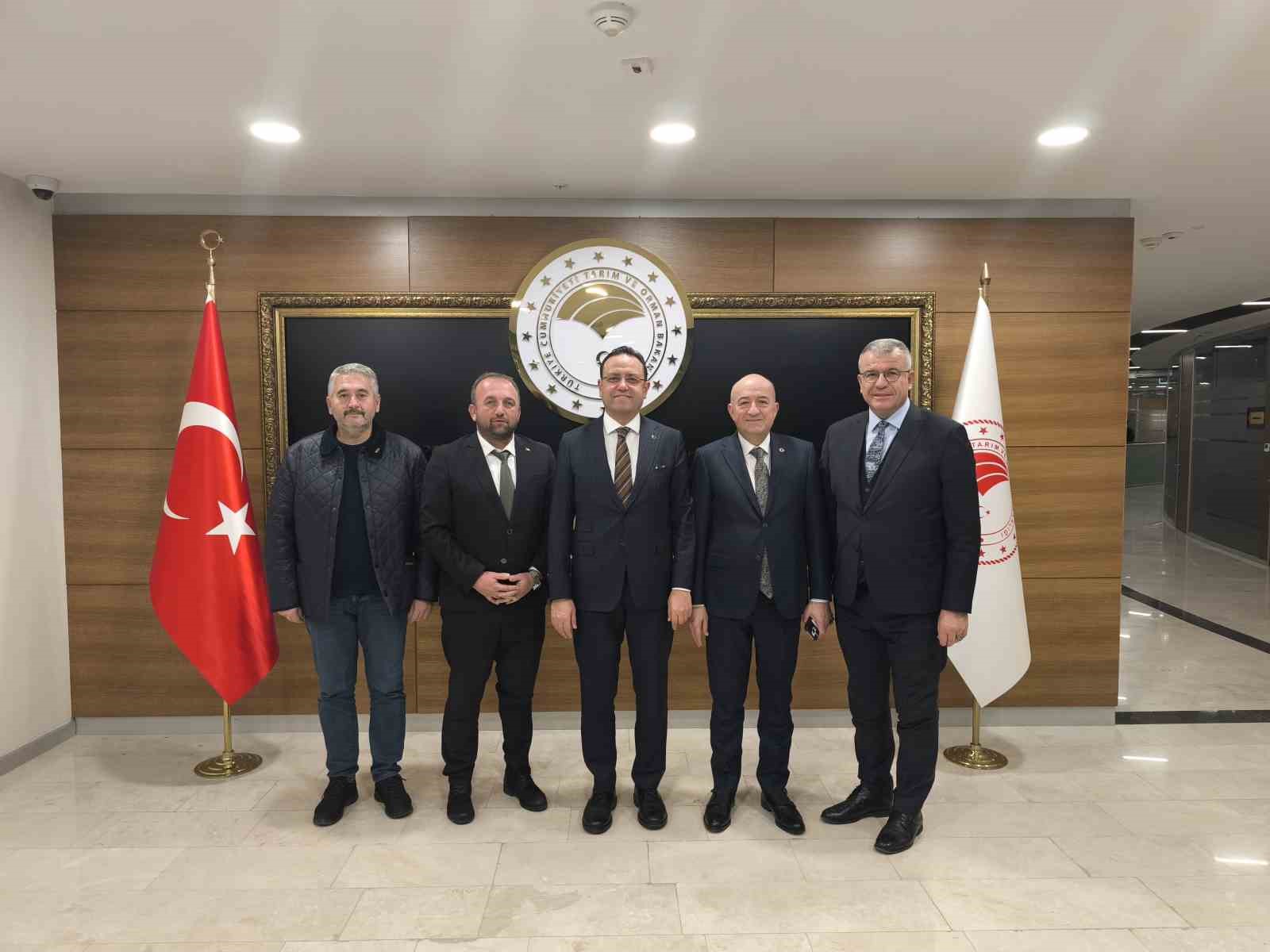 Karabiga’nın Geleceği İçin Ankara’da Güçlü Temaslar