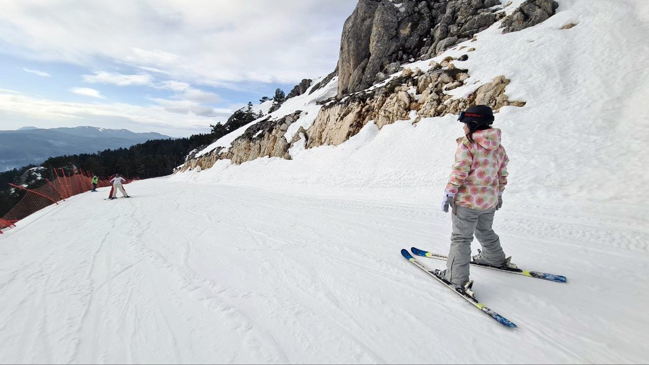 Keltepe Kayak Merkezi Sezonu Açtı