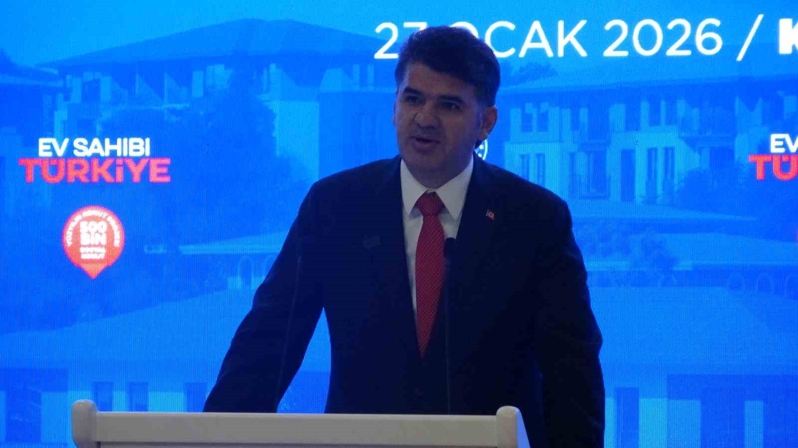 Kilis’te 1170 Sosyal Konutun Kura Çekilişi Yapıldı