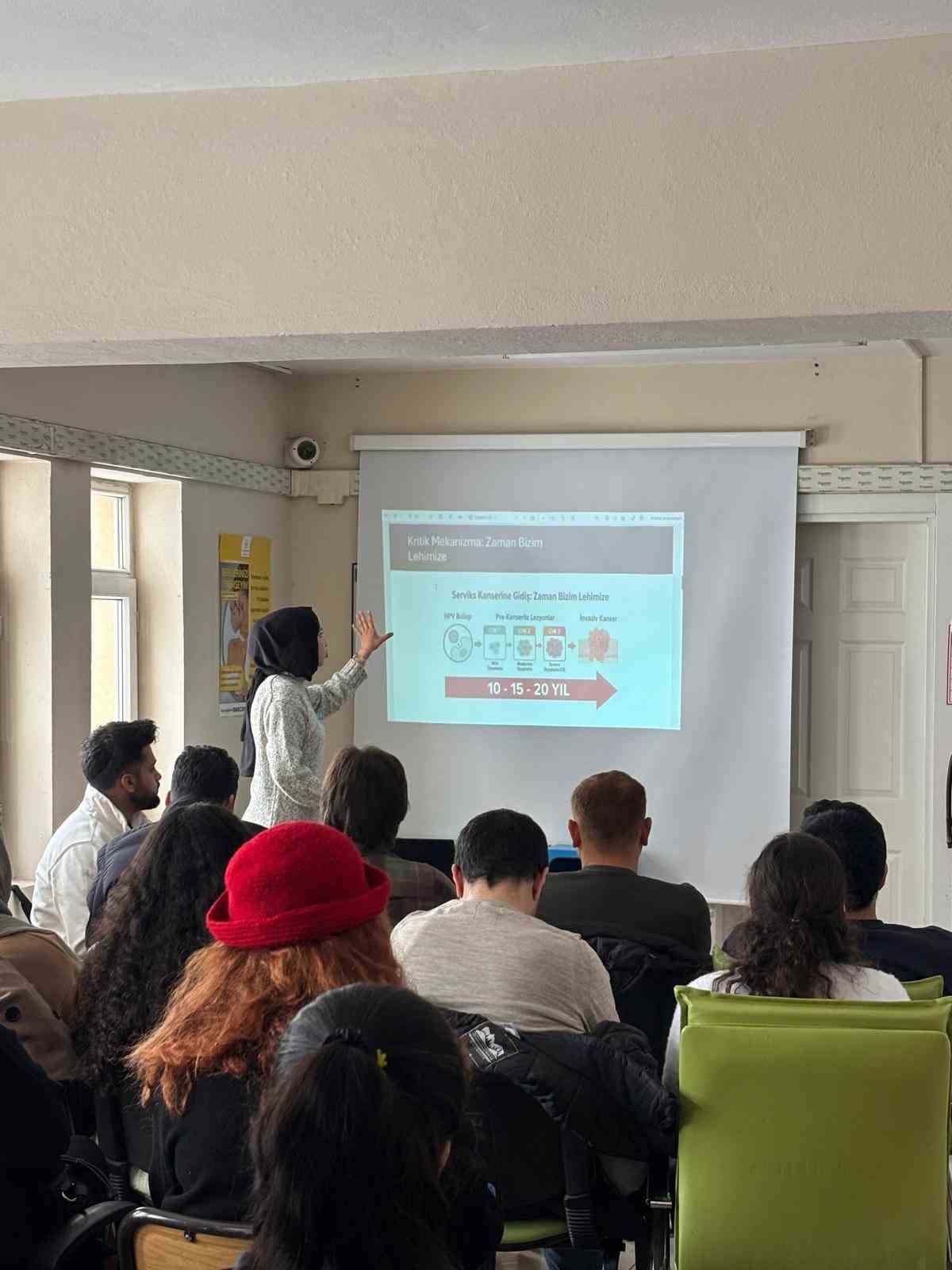 Malazgirt’te “Serviks Kanseri Farkındalık Ayı” Etkinliği