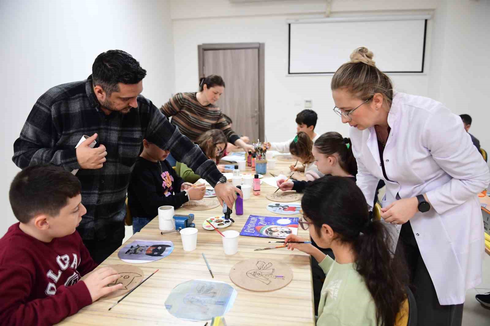 Osmangazi’de Çocuklar Kitaplardan İlham Alarak Üretiyor