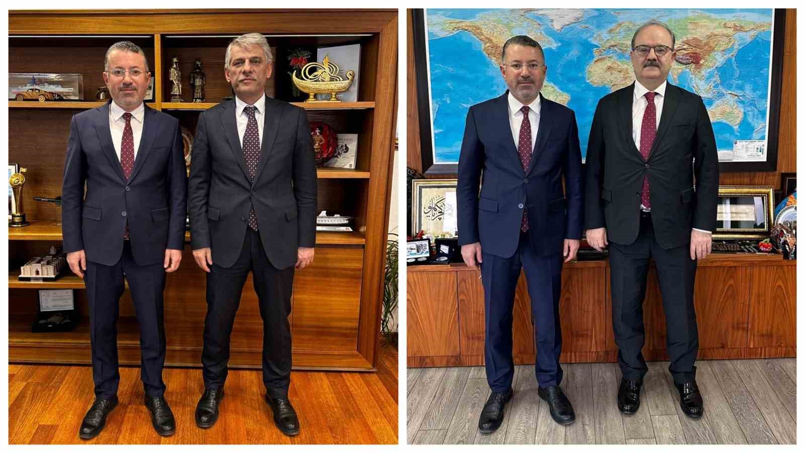 Rektör Kırışık’tan Kültür ve Turizm Bakanlığına İş Birliği Ziyareti