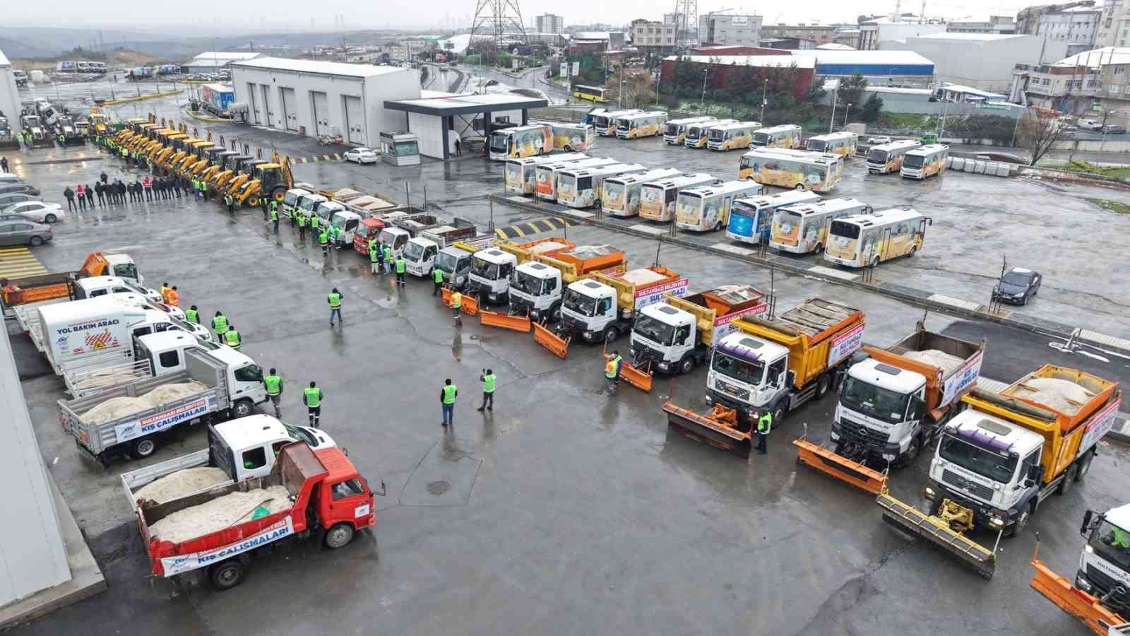 Sultangazi’de Kar Alarmı