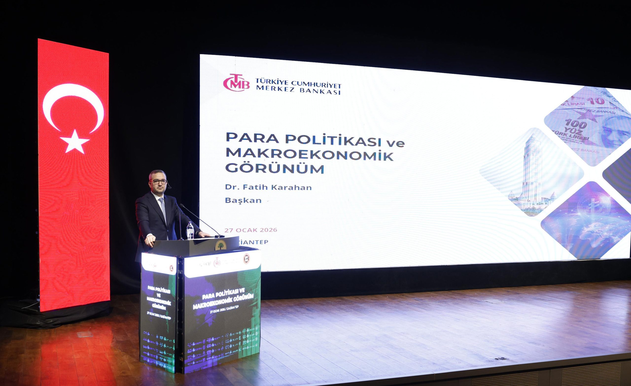 TCMB Başkanı Fatih Karahan Gaziantep’te Konuştu: Enflasyonda Kalıcı Düşüş ve Sıkı Para Politikası Vurgusu
