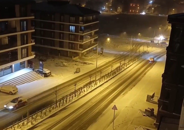 Tekirdağ’da Eğitime Kar Engeli