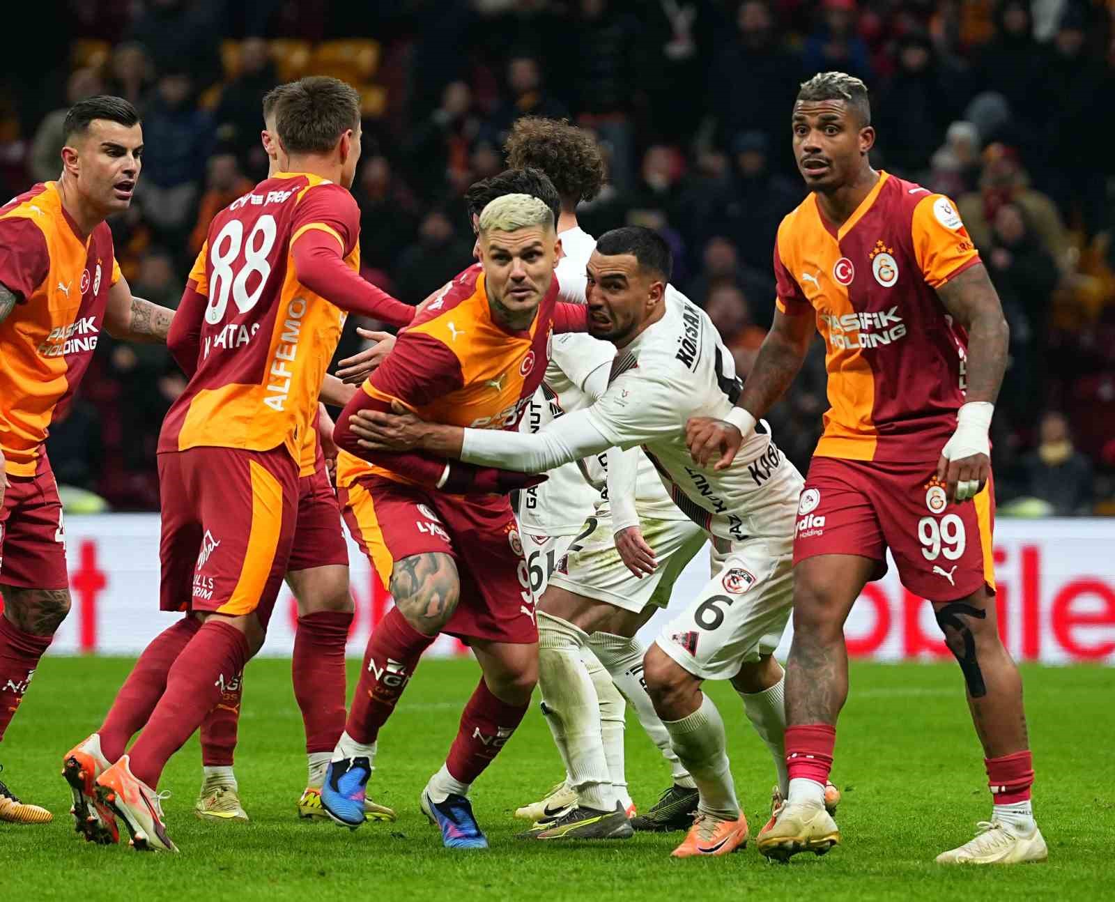 Trendyol Süper Lig: Galatasaray: 1 – Gaziantep Fk: 1 (Maç Sonucu)
