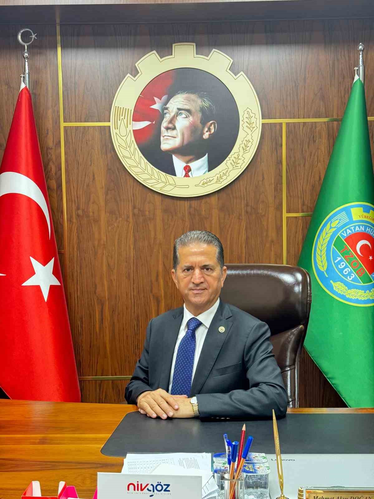 Yüreğir Ziraat Odası Başkanı Doğan: “Sgk Borcu Bulunan Çiftçiye Kredi Verilmemesi, Tarımsal Üretimin Sürdürülebilirliğine Zarar Vermekte”