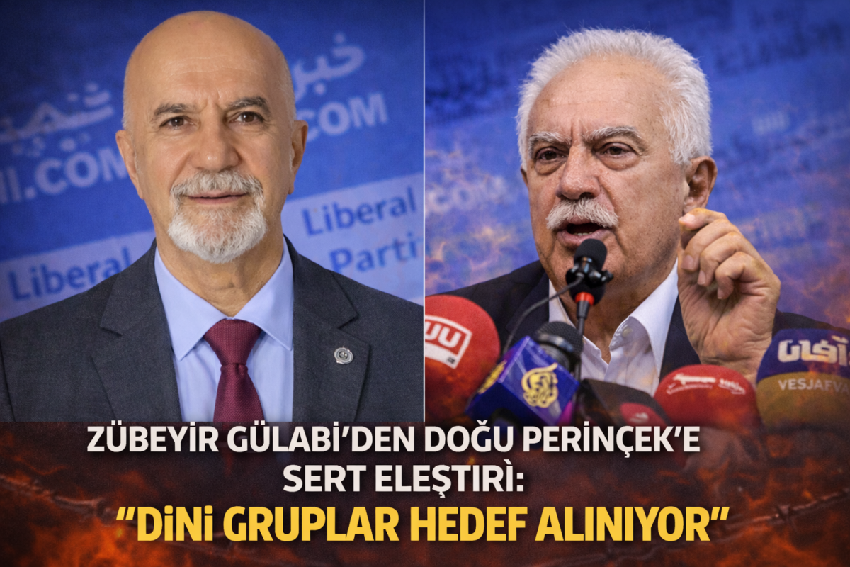 Liberal Parti Genel Başkanı Zübeyir Gülabi’den Doğu Perinçek’e Sert Tepki: “Dini Özgürlüklere Savaş Açtı”