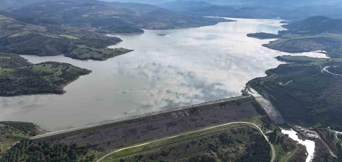 250 Bin Dekar Alanı Sulayan Bayramiç Barajı’nda Su Seviyesi Yüzde 100’e Ulaştı