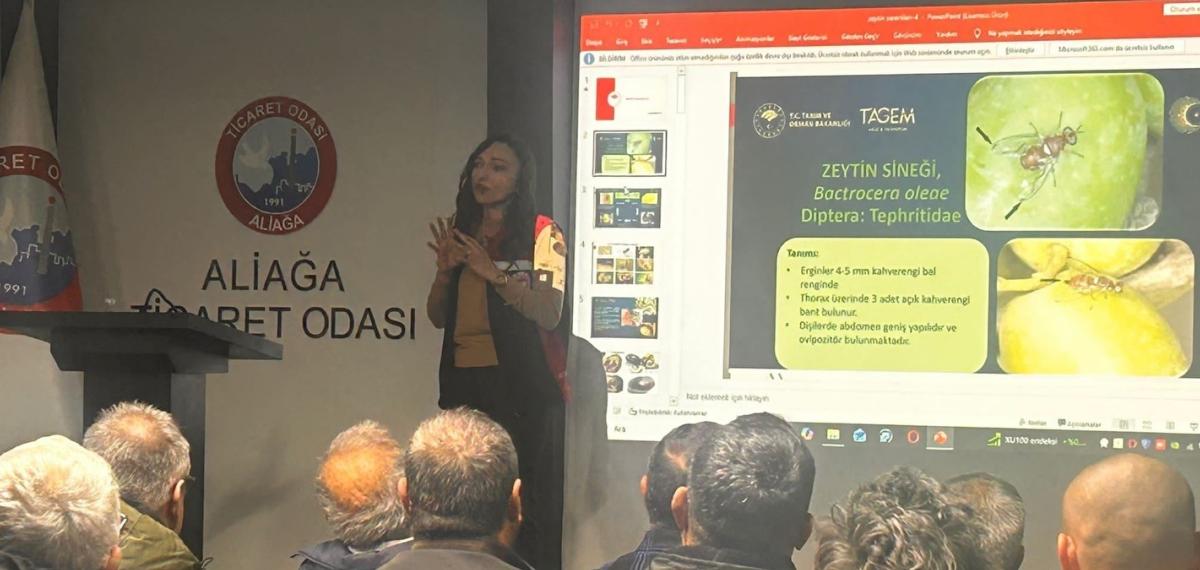 Aliağa’da Tarımsal Eğitimler Aralıksız Sürüyor