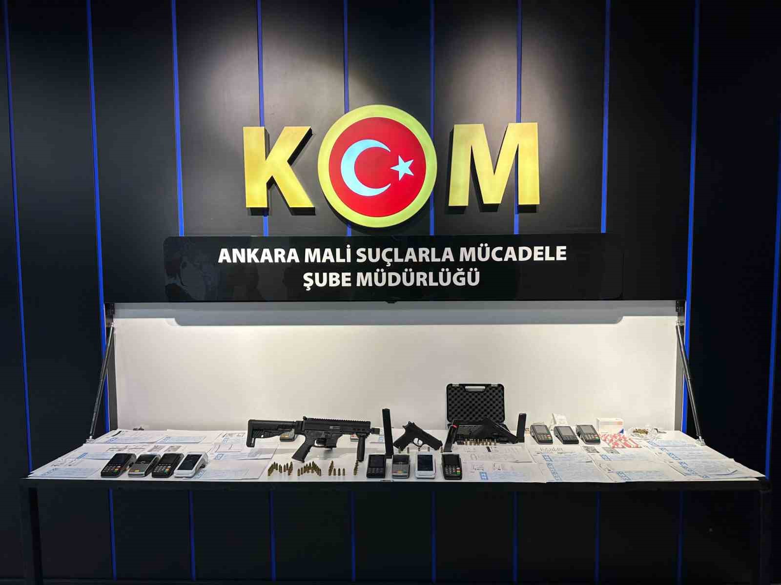 Ankara’da 51 Şüphelinin Gözaltına Alındığı Tefecilik Operasyonunda 5.7 Milyar Liralık Hesap Hareketleri Tespit Edildi