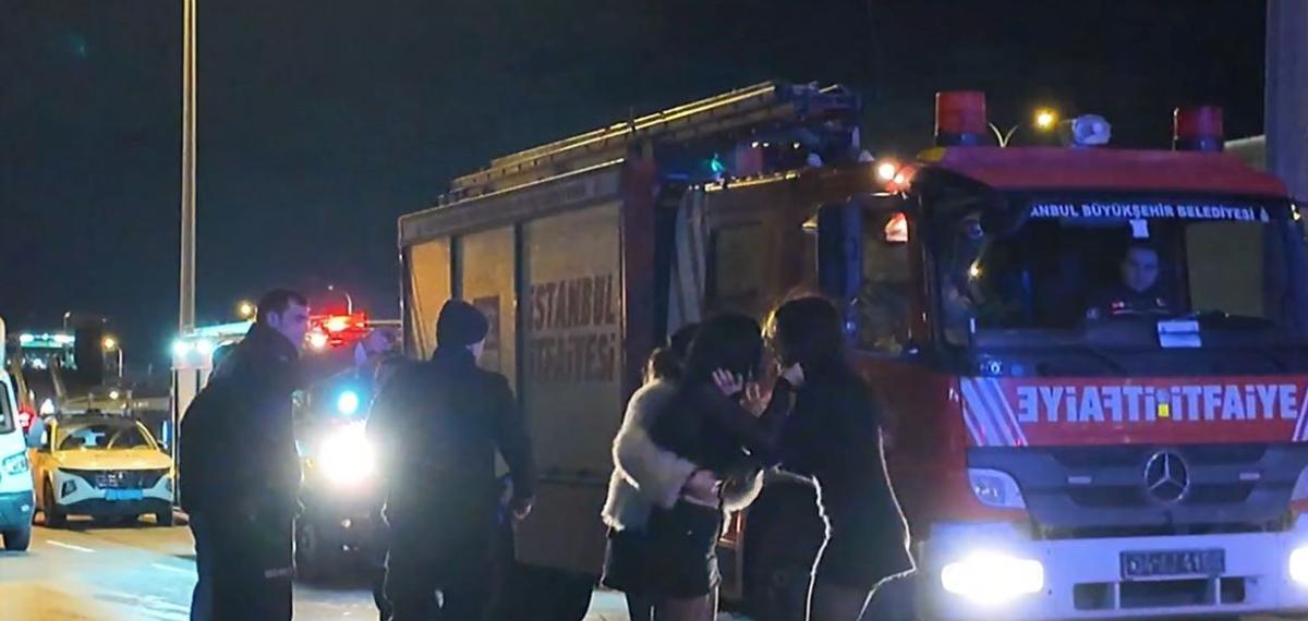 Avcılar’da Kaza Yerini Karıştıran Kadınlar Kamerada