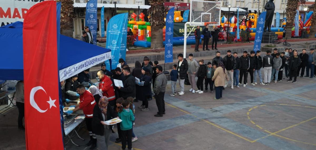 Aydın Büyükşehir Belediyesi’nin Ramazan Etkinlikleri Sultanhisarlılarla Buluştu