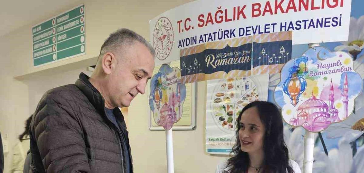 Aydın Devlet Hastanesi’nden Ramazan’da Sağlık Hamlesi