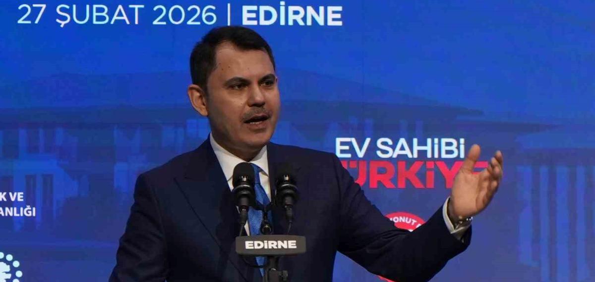 Bakan Kurum: “11 İlimizde Eş Zamanlı Çalışarak Bir Avrupa Ülkesi Büyüklüğündeki Alanı Yeniden İnşa Ettik”