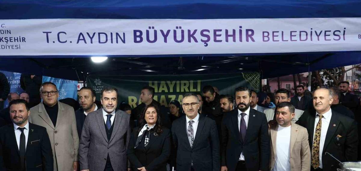 Başkan Çerçioğlu, İncirliova’da Vatandaşlarla İftar Sofrasında Buluştu