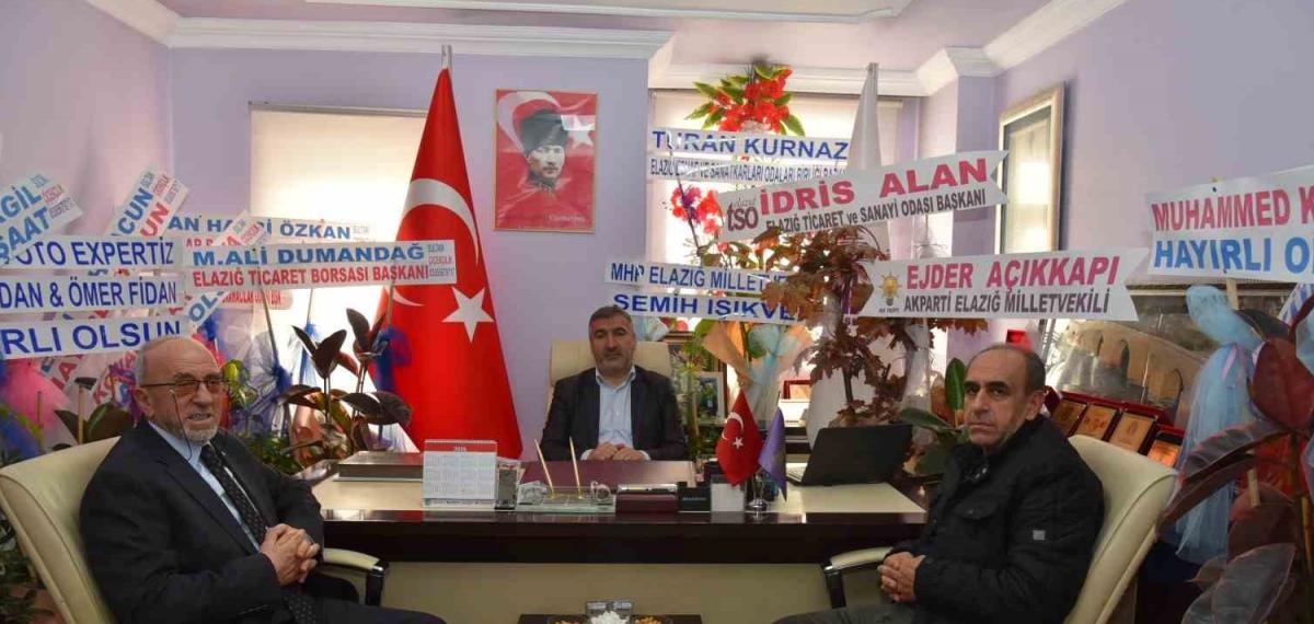 Başkan Dumandağ,  Kovancılar ve Karakoçan’da Temaslarda Bulundu