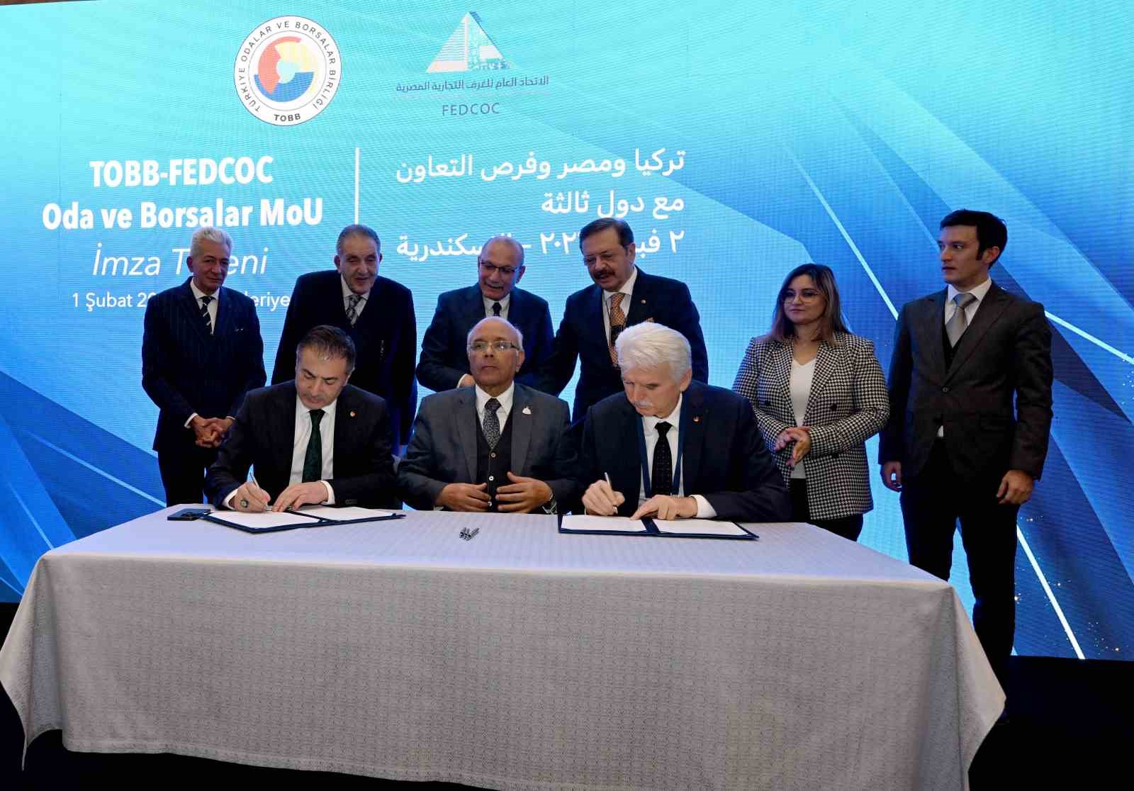 Başkan Erdoğan, Türkiye-Mısır Oda ve Borsalar İş Birliği Forumuna Katıldı