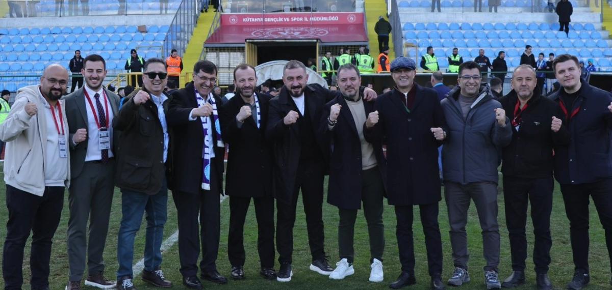 Başkan Eyüp Kahveci ve Vali Musa Işın’dan Kütahyaspor’a Tebrik