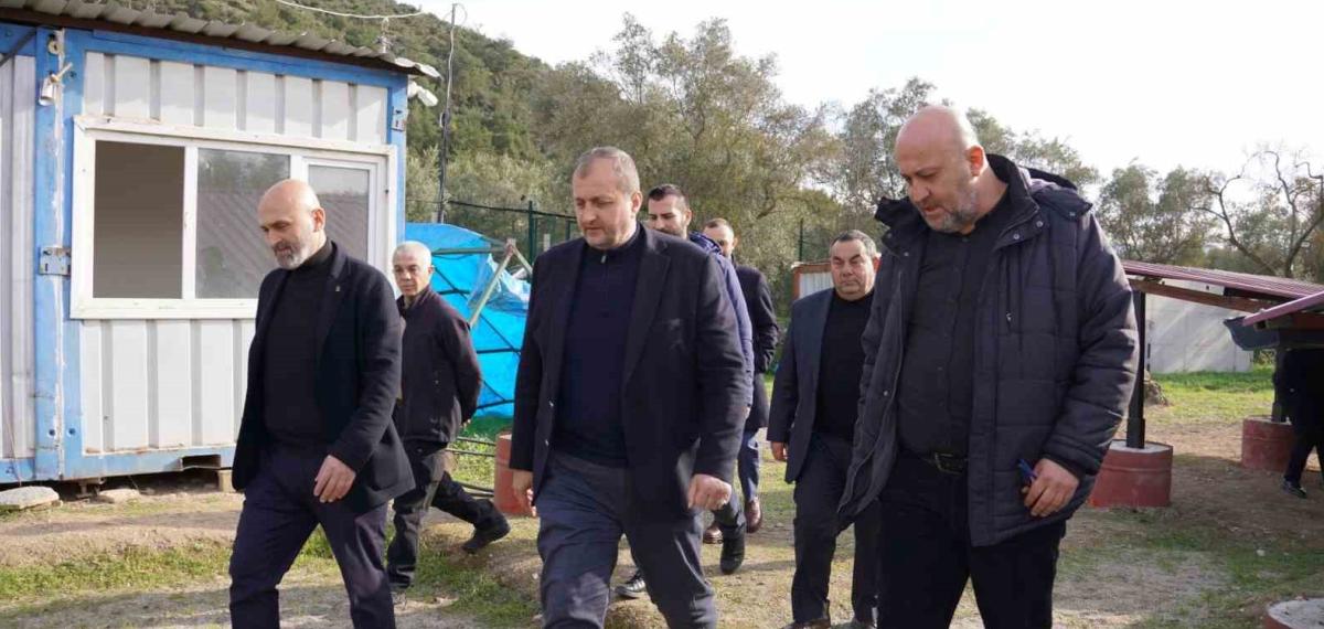 Başkan Usta’dan Hisardere Nekropolü’nde İnceleme