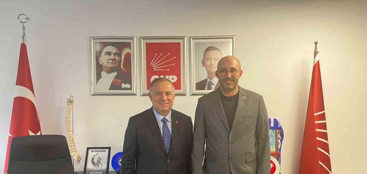 Başkan Zencirci CHP Genel Merkezi’nde Temaslarda Bulundu
