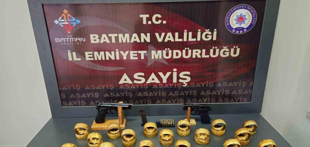 Batman’daki Kuyumcu Soygununda 8 Şahıs Yakalandı
