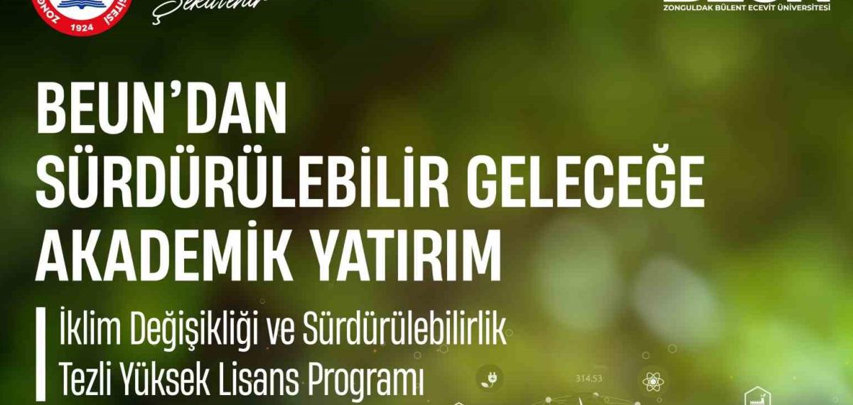 Beun’dan Sürdürülebilir Geleceğe Akademik Yatırım