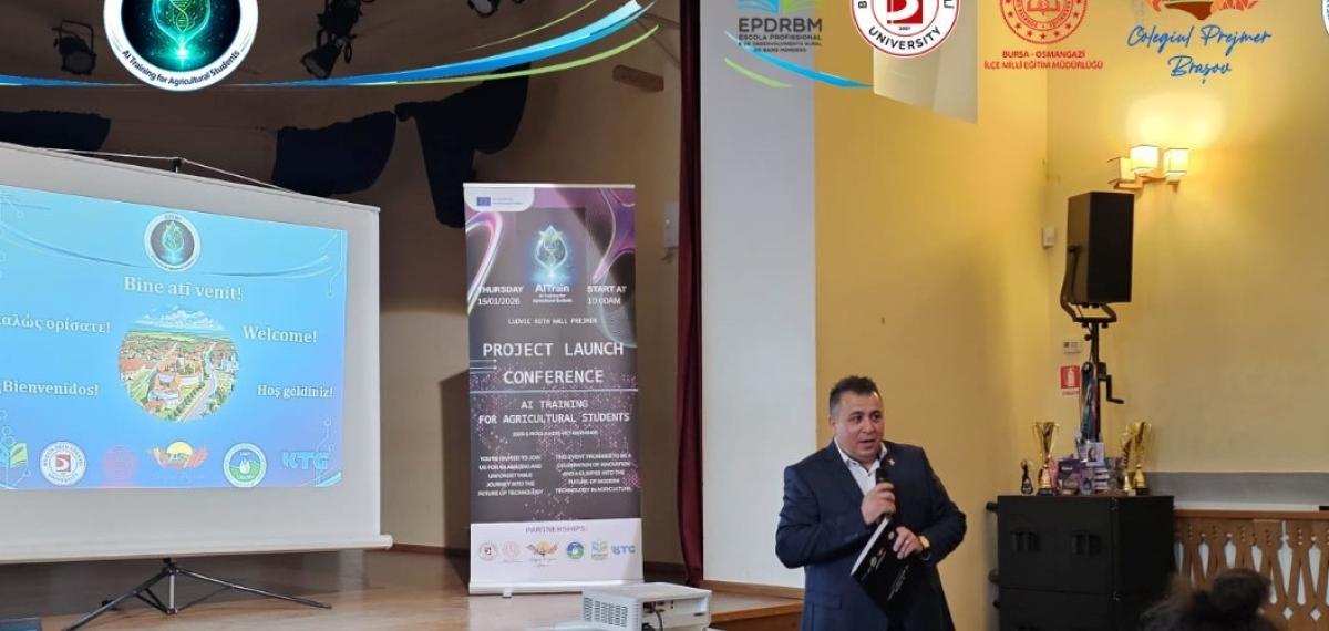 Bşeü’nün Ortak Olduğu “Erasmus+ Aıtrain Projesinin” Açılış Toplantısı Romanya’da Yapıldı