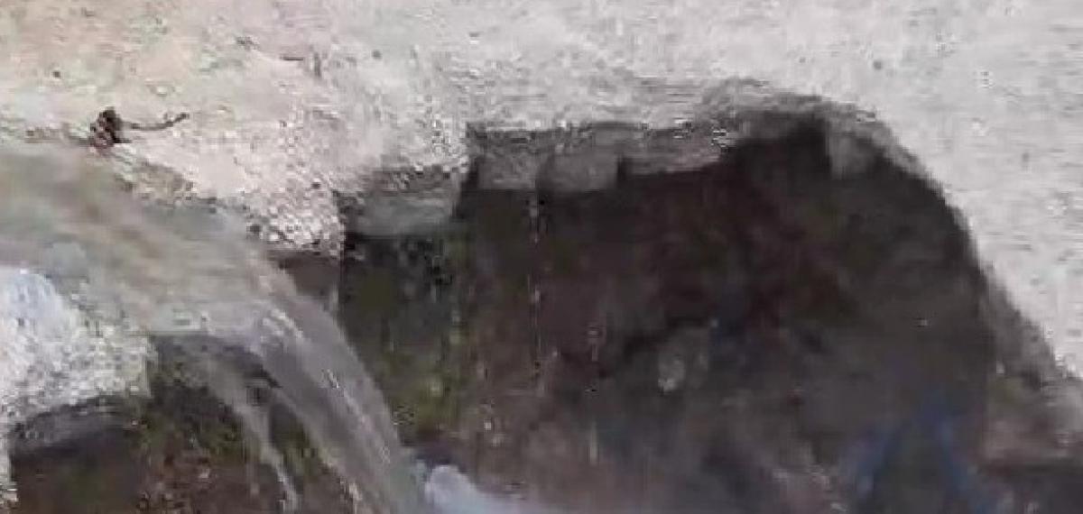 Buldan’da Çöken Tarihi Yol Yapılan Onarım Sonrası Tekrar Çöktü