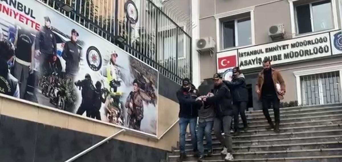 Büyükçekmece’de İş Yerine Molotoflu Saldırı Kamerada
