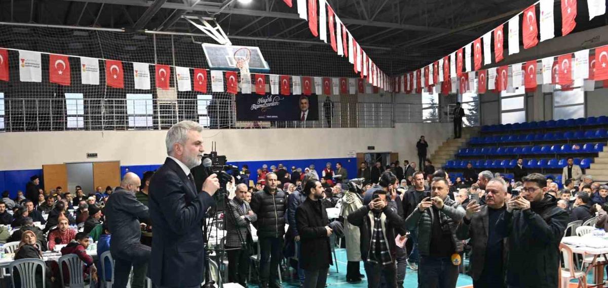 Büyükşehir’in Gönül Sofrası Türkoğlu’nda Kuruldu