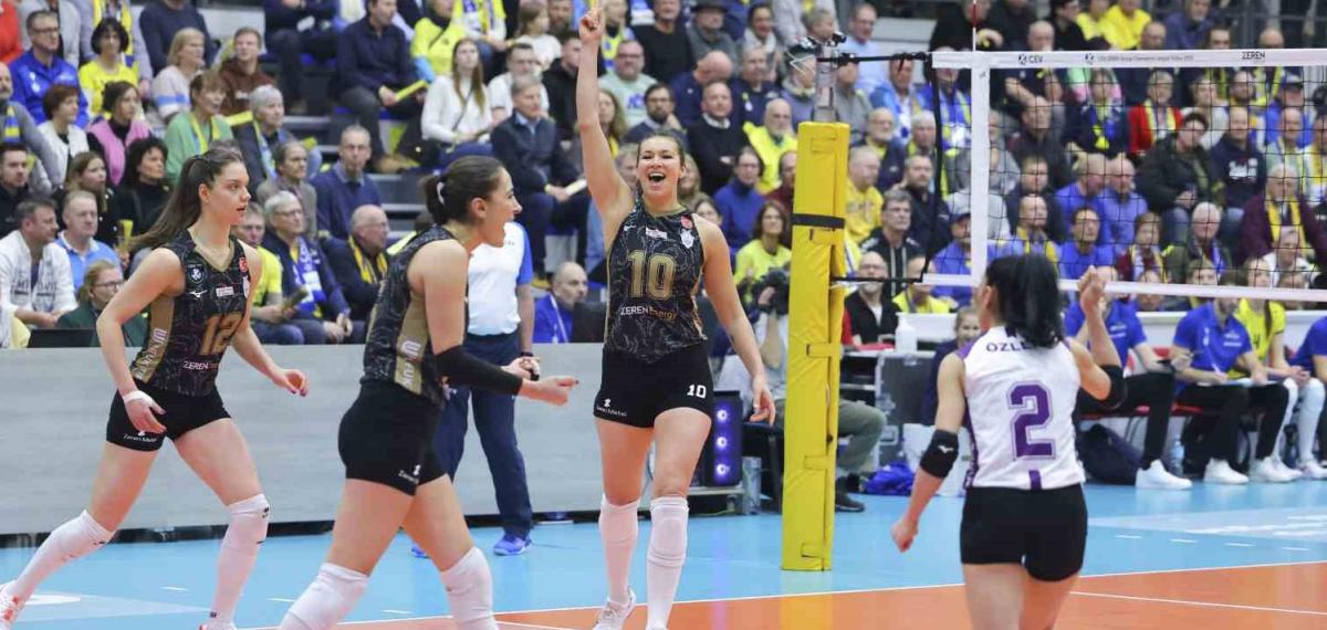 Cev Zeren Group Şampiyonlar Ligi: Ssc Palmberg Schwerin: 1 – Zeren Sk: 3