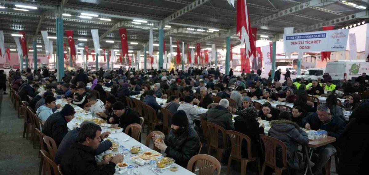 Denizli Ticaret Odasının Geleneksel İftar Sofrası Bu Yıl Sevindik ’De Kuruldu