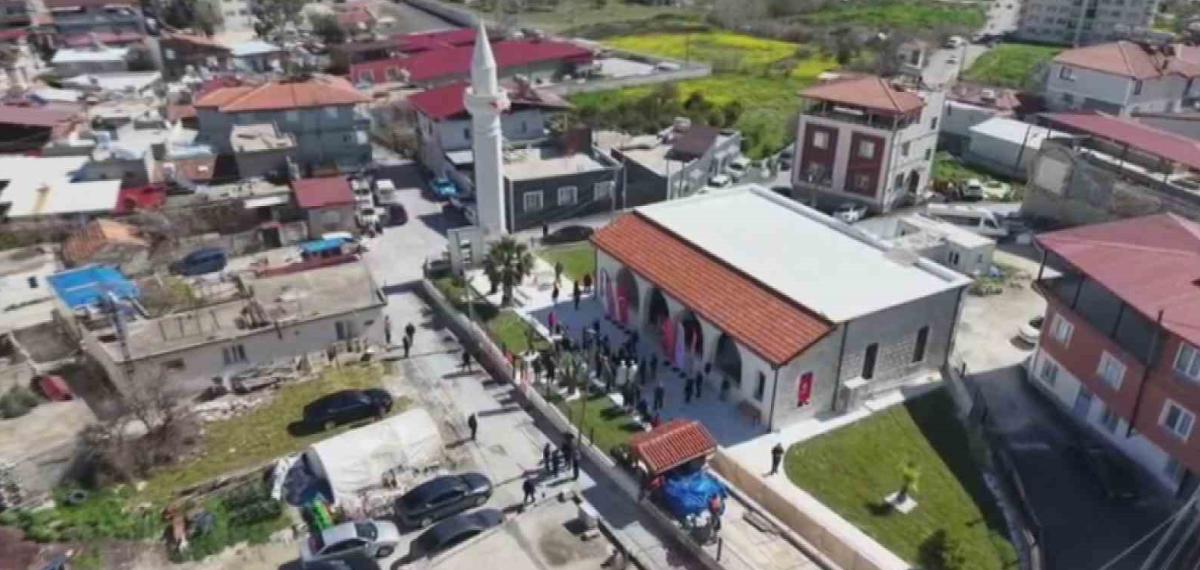 Depremin Ardından İnşa Edilen 120. Cami İbadete Açıldı