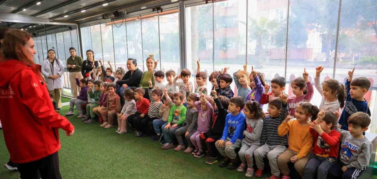 Efeler Belediyesi’nden Miniklere Afet Bilinci Eğitimi