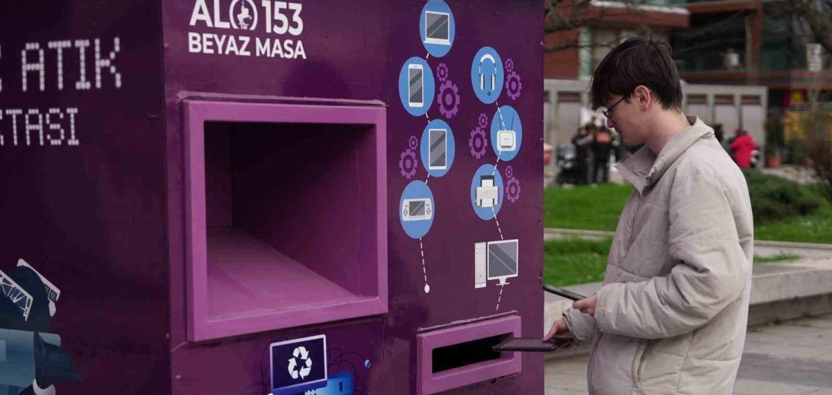 Elektronik Atıklar Çöpe Değil, Atık Kumbarasına
