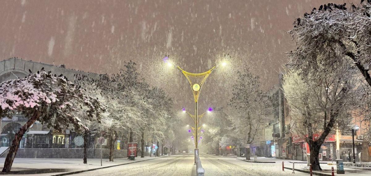 Erzincan’da Kar Yağışı Hayatı Olumsuz Etkiledi