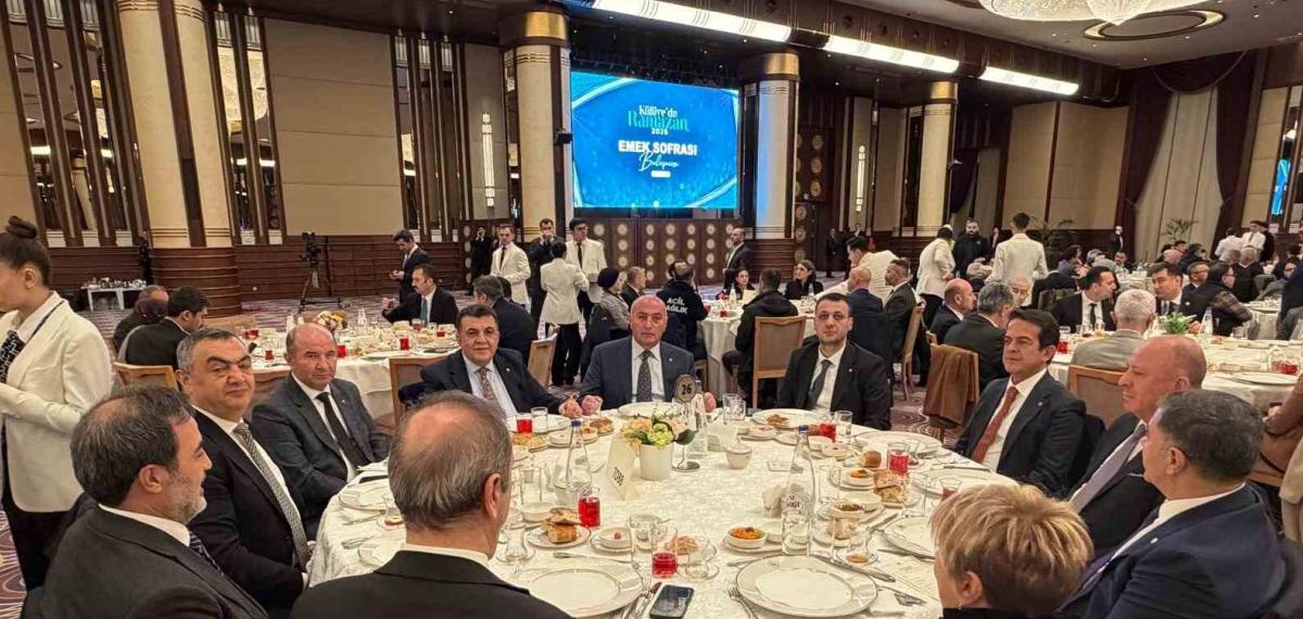 Etso Başkanı Saim Özakalın, “Emek Sofrası” İftar Programına Katıldı