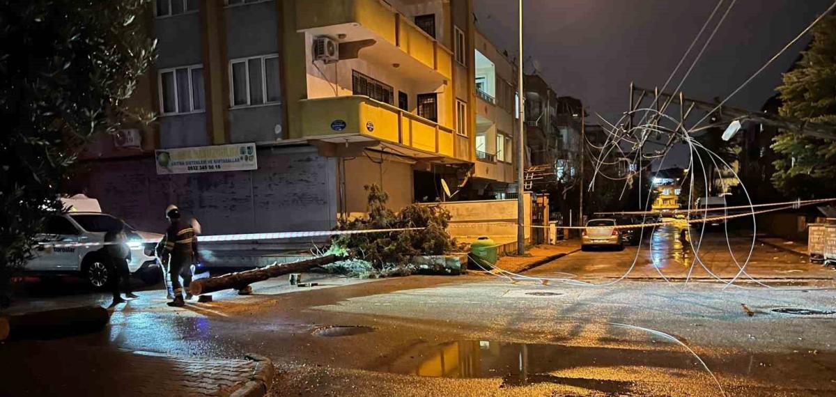 Gaziantep’te Fırtına Mesaisi