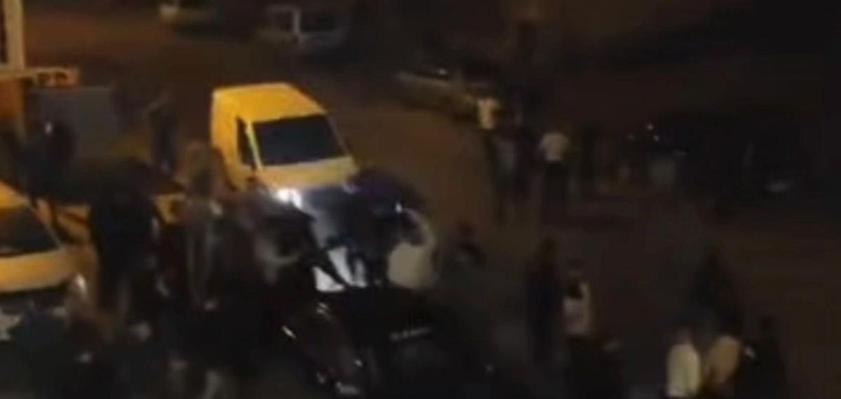 Gaziantep’te Kan Donduran Görüntüler: Aracıyla Kavga Edenleri Ezdi