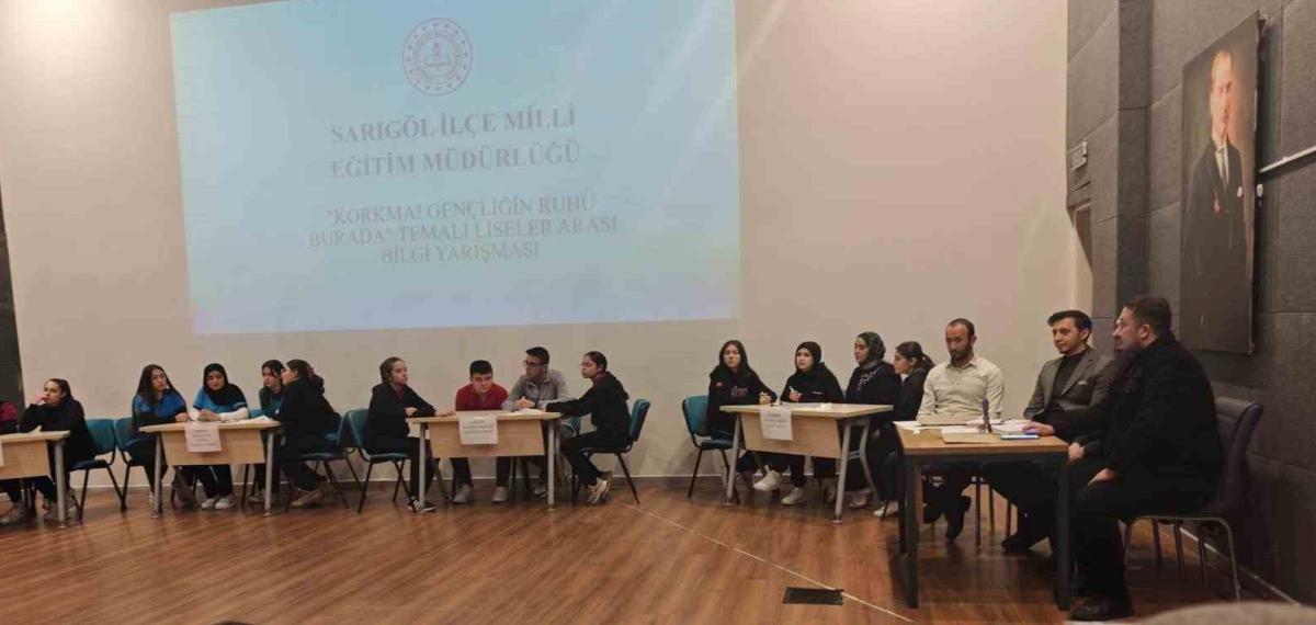 Gençler Mehmet Akif ve Milli Mücadele Ruhuyla Yarıştı