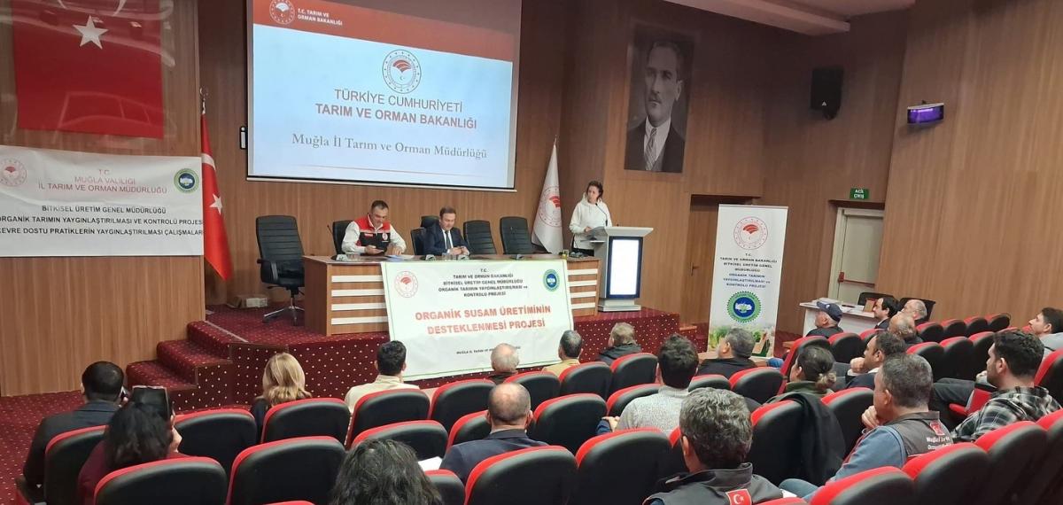 Gökova Susamı İçin Organik Üretim Masaya Yatırıldı