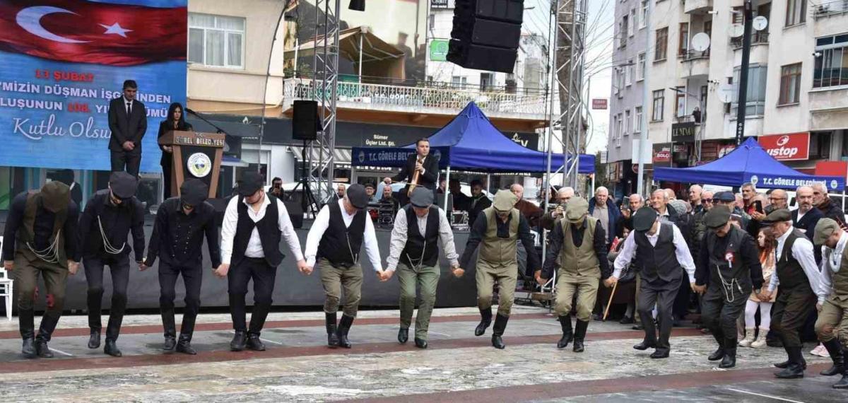 Görele’nin Düşman İşgalinden Kurtuluşunun 108. Yıl Dönümü Törenle Kutlandı