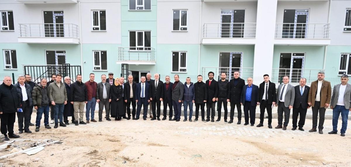 Isparta Belediyesi’nden Sütçüler’de Yeni Öğrenci Yurduna Yardım Eli
