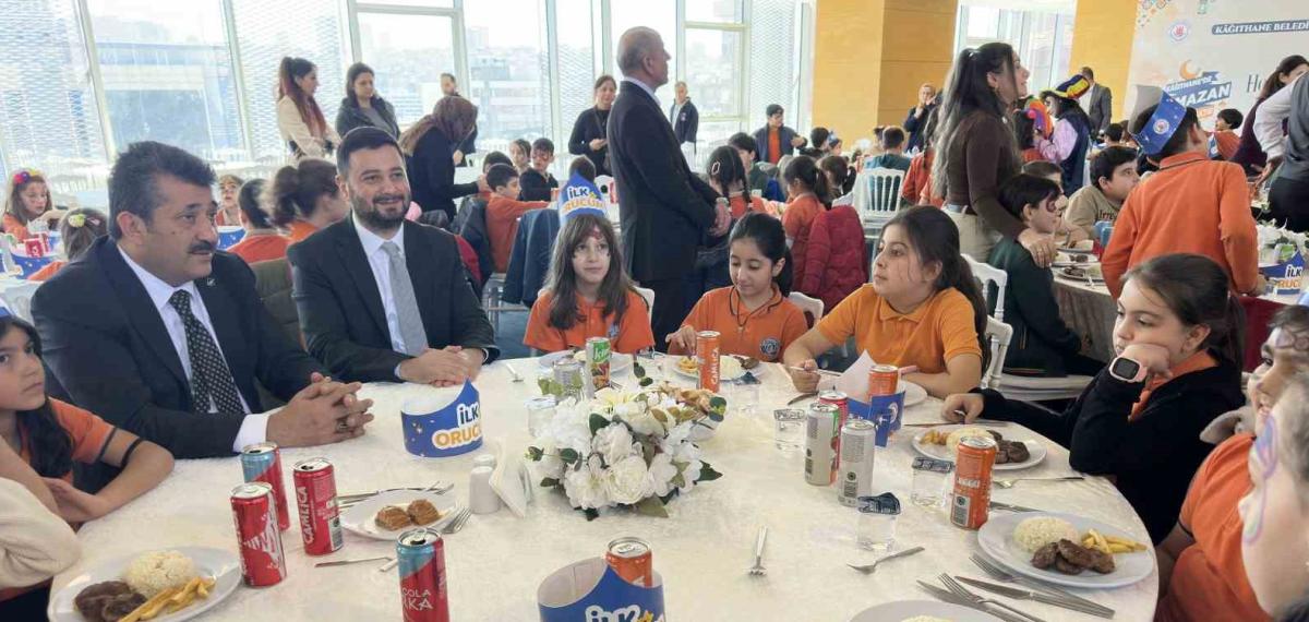 Kağıthane’de Ramazan’ın İlk İftarı Miniklerle Yapıldı