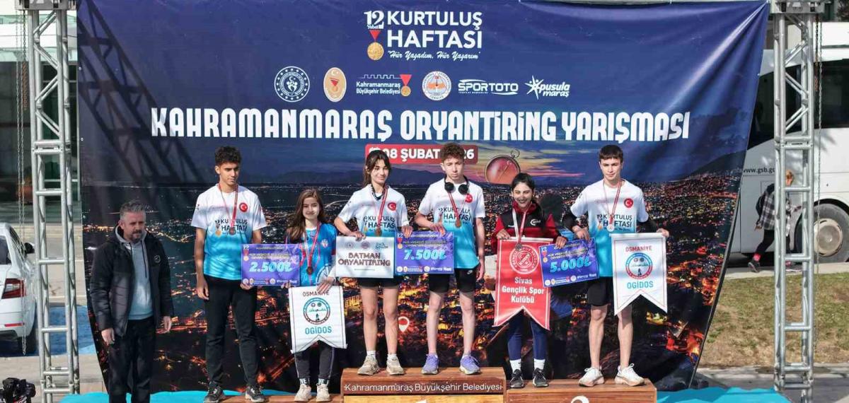 Kahramanmaraş’ta 14 Şehirden 715 Sporcu, Kurtuluş Haftası İçin Yarıştı