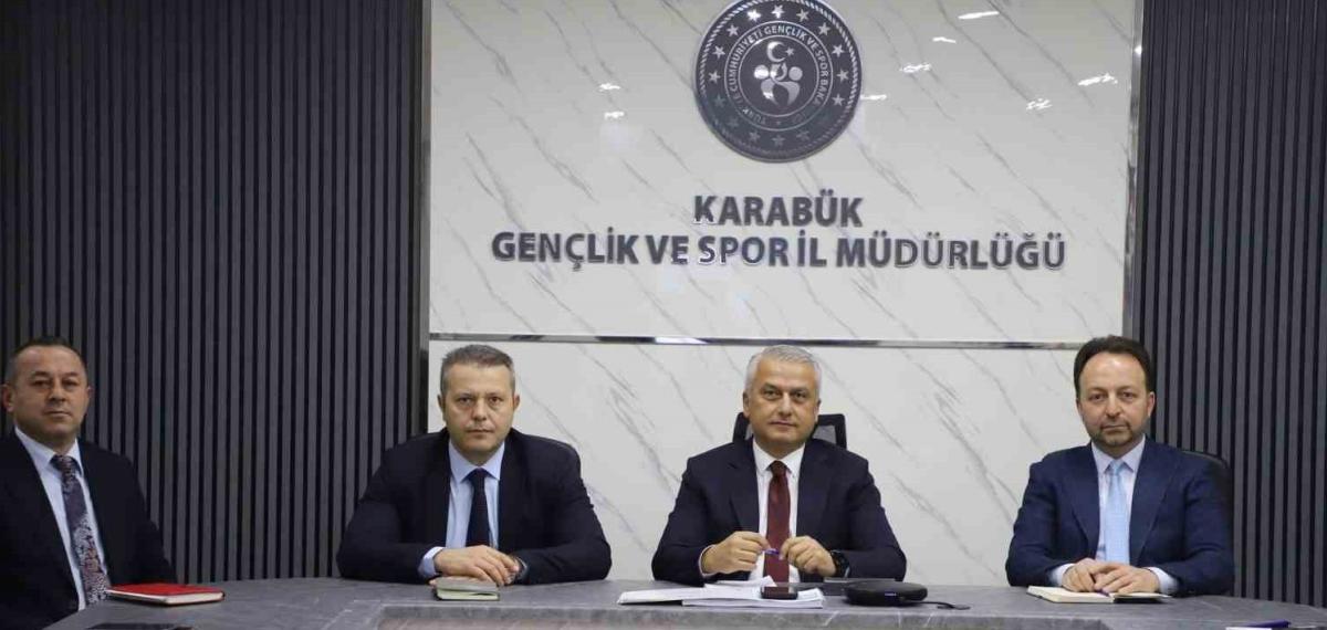 Karabük’te Gençlik ve Spor Çalışmaları Masaya Yatırıldı
