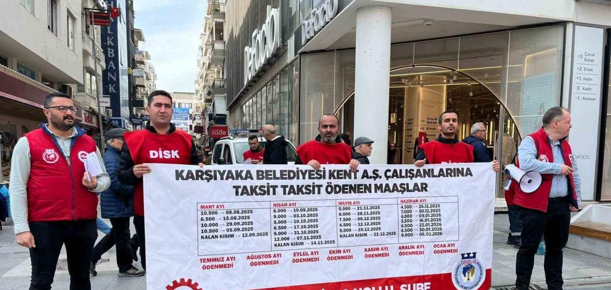 Karşıyaka’da 400 Bin TL Alacağa 750 TL Gıda Kartı